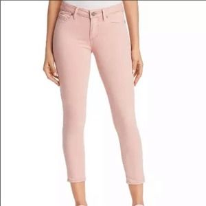 PAIGE Women's Skinny Jeans in Light Pink